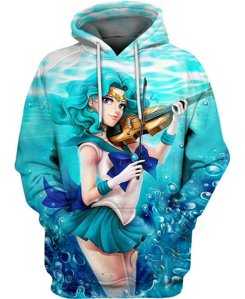 Queen Of Violin Hoodie 3D