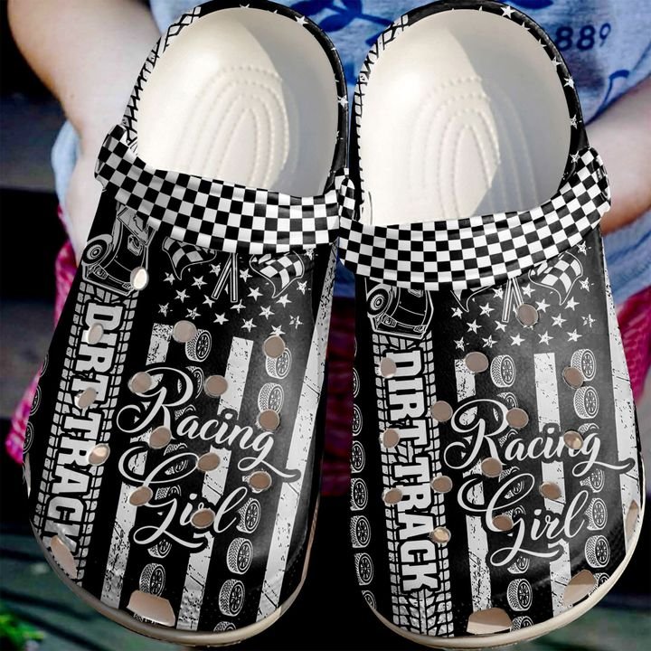 Racing Girl Crocs Clog Shoes