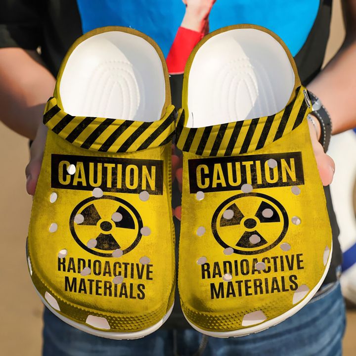 Rad Tech Caution Crocs Clog Shoes