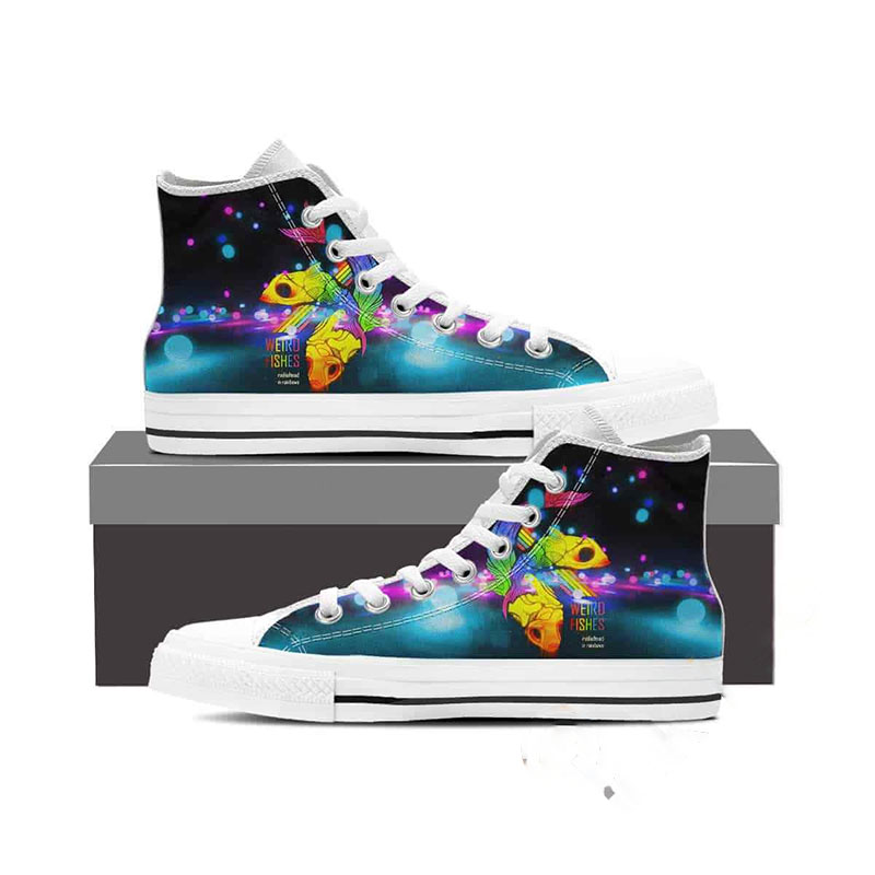 Radiohead High Top Shoes