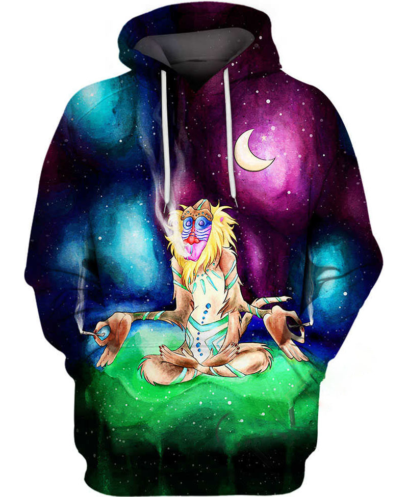 Rafiki Yoga Hoodie 3D