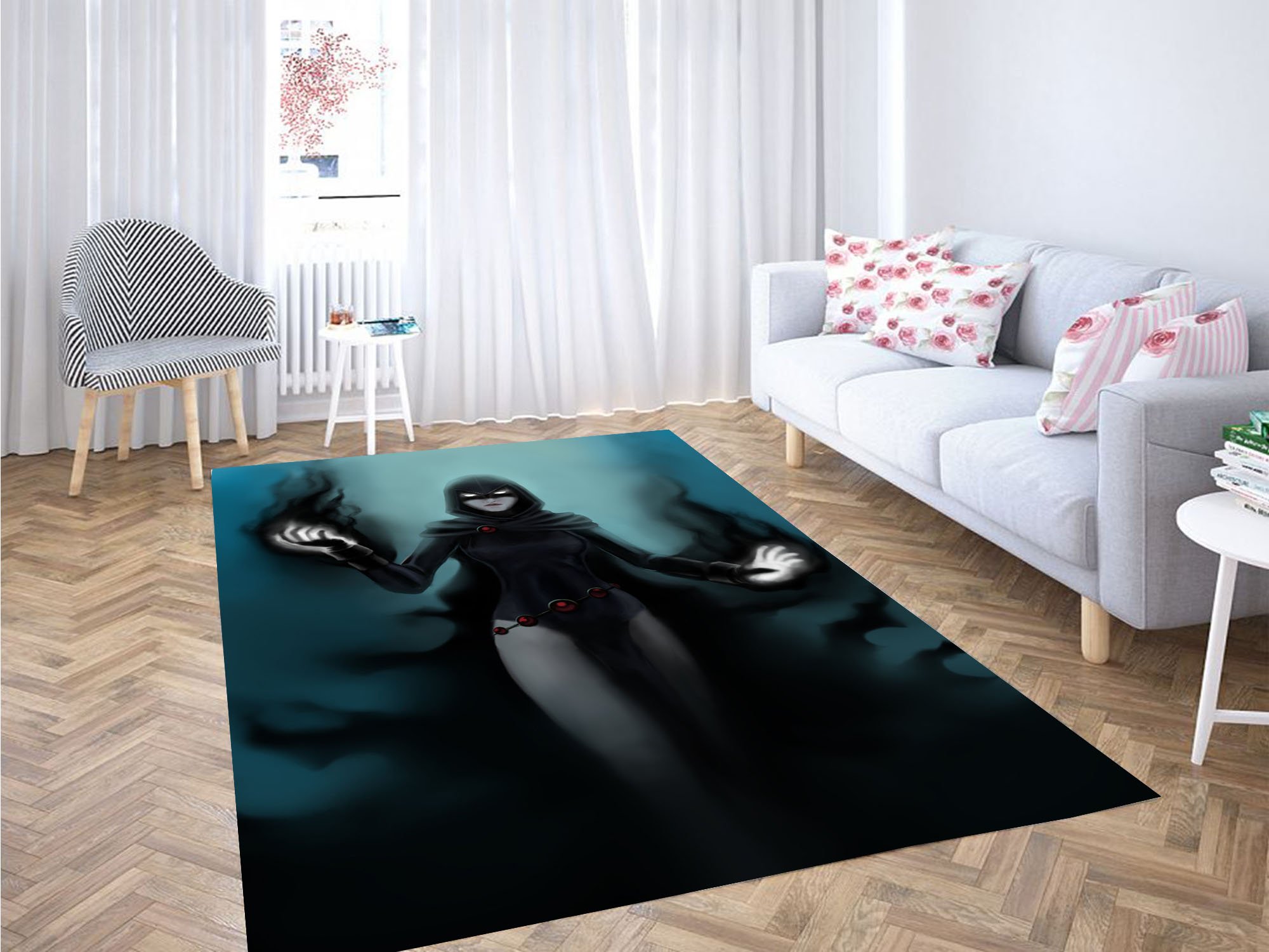 Raven Dc Comics Carpet Rug