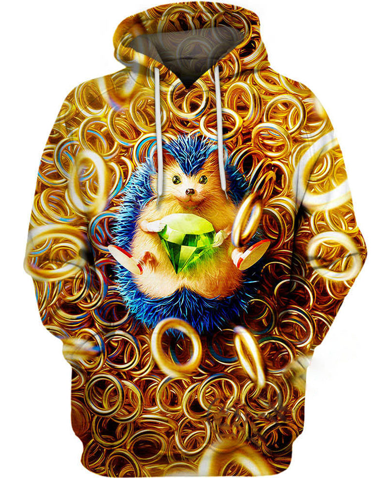 Real Sonic Hoodie 3D