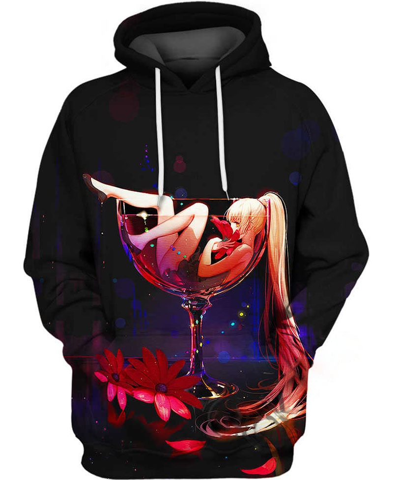 Red Glass Hoodie 3D