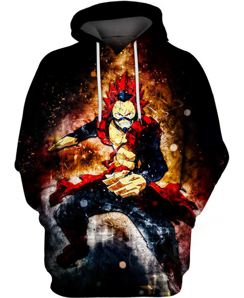 Red Riot Hoodie 3D