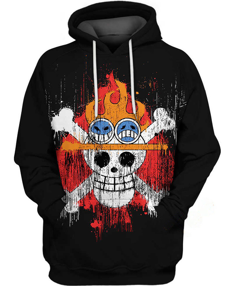 Remember Portgas D. Ace Hoodie 3D
