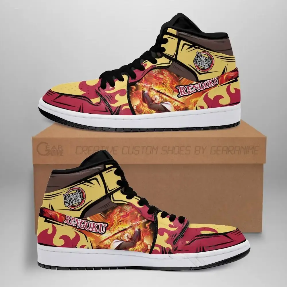 Rengoku Demon Slayer Anime Idea Amazon Air Jordan Shoes