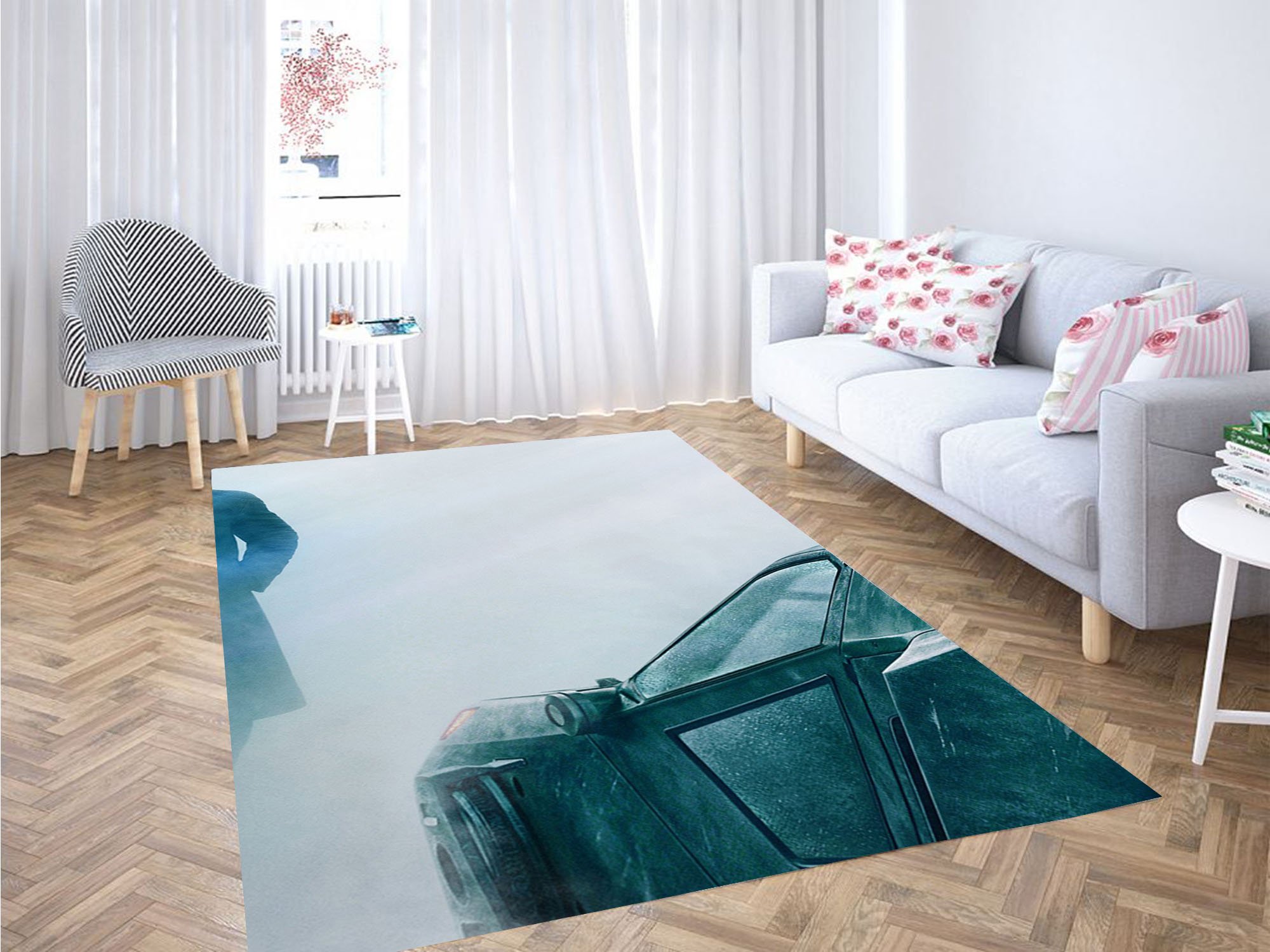 Replicant Car Blade Runner Carpet Rug