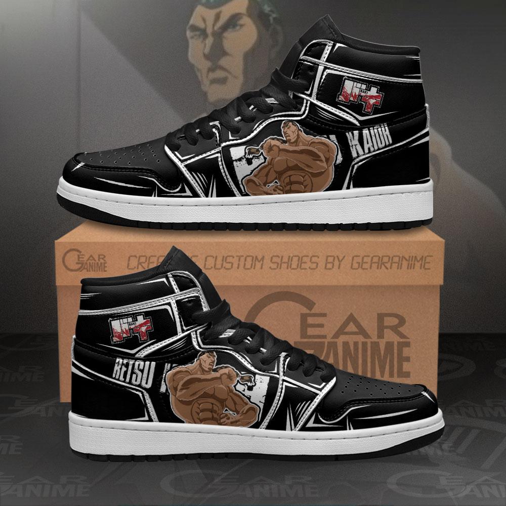 Retsu Kaioh Sneakers Baki Custom Anime Air Jordan Shoes