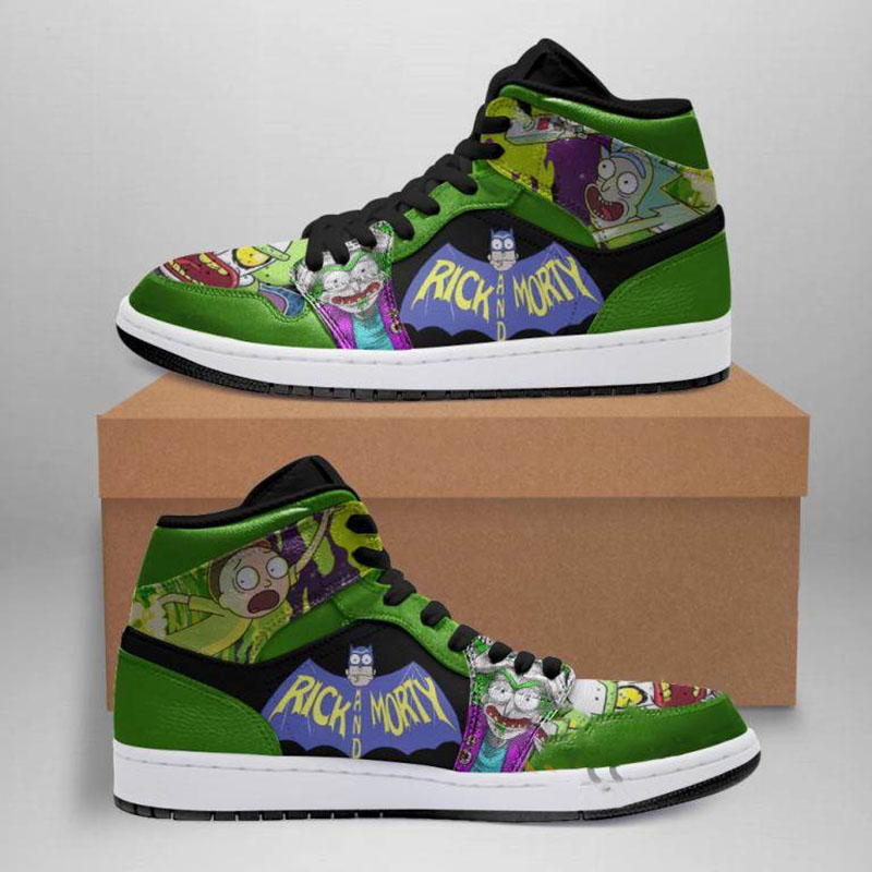 Rick And Morty Custom Air Jordan Shoes