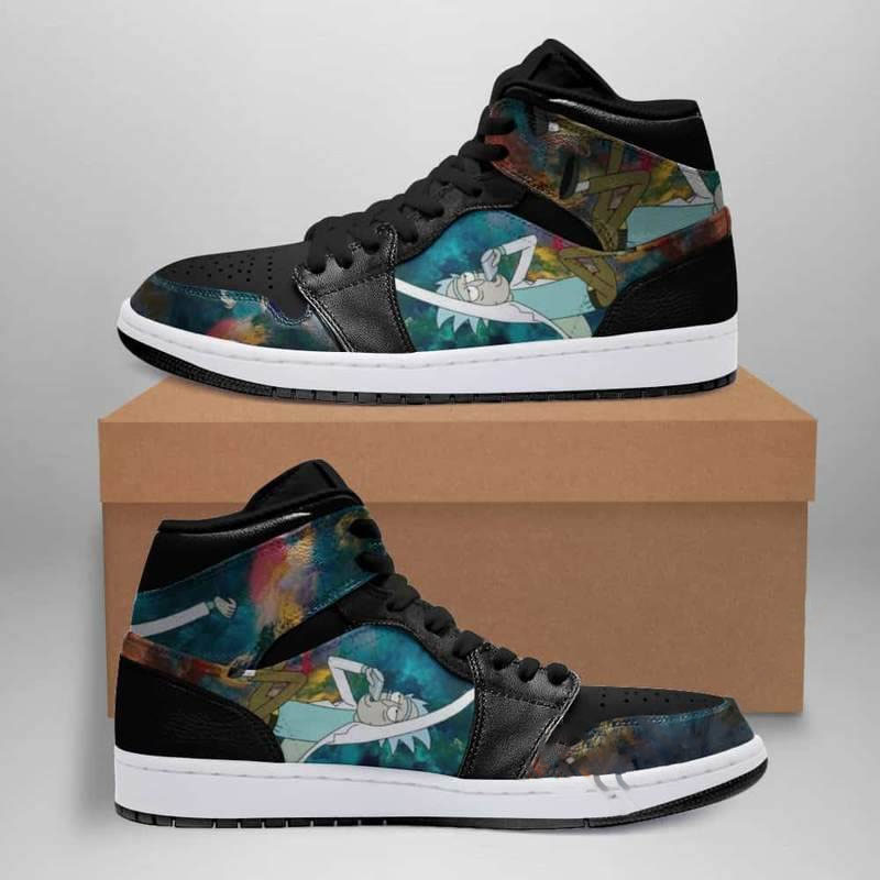 Rick And Morty Custom Air Jordan Shoes