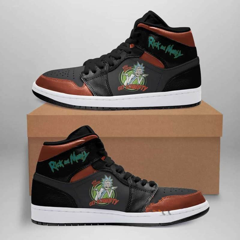 Rick And Morty Custom Air Jordan Shoes
