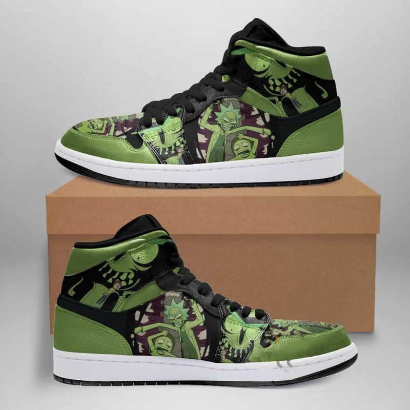 Rick And Morty Custom Air Jordan Shoes