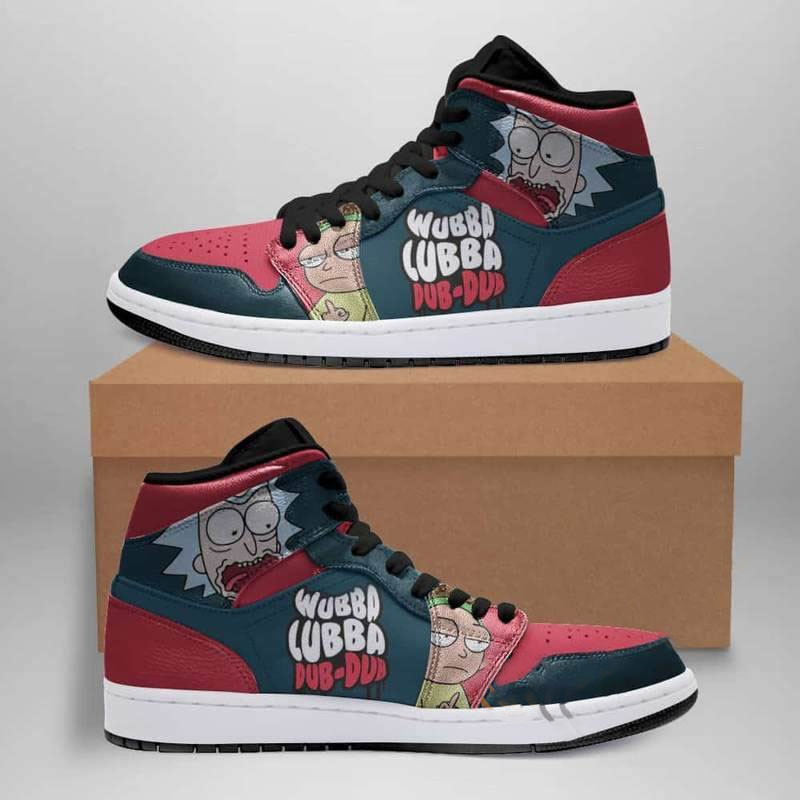 Rick And Morty Custom Air Jordan Shoes