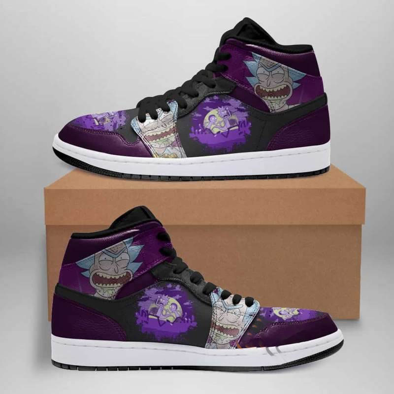 Rick And Morty Custom Air Jordan Shoes