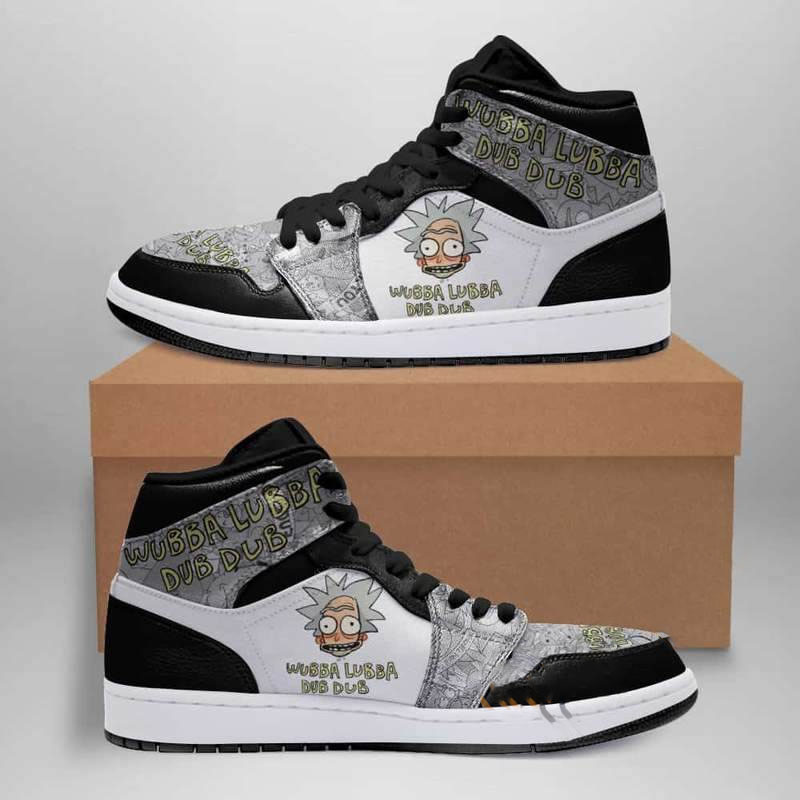 Rick And Morty Custom Air Jordan Shoes