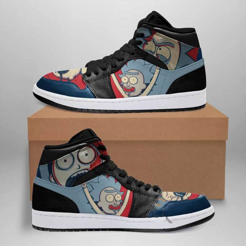 Rick And Morty Custom Air Jordan Shoes