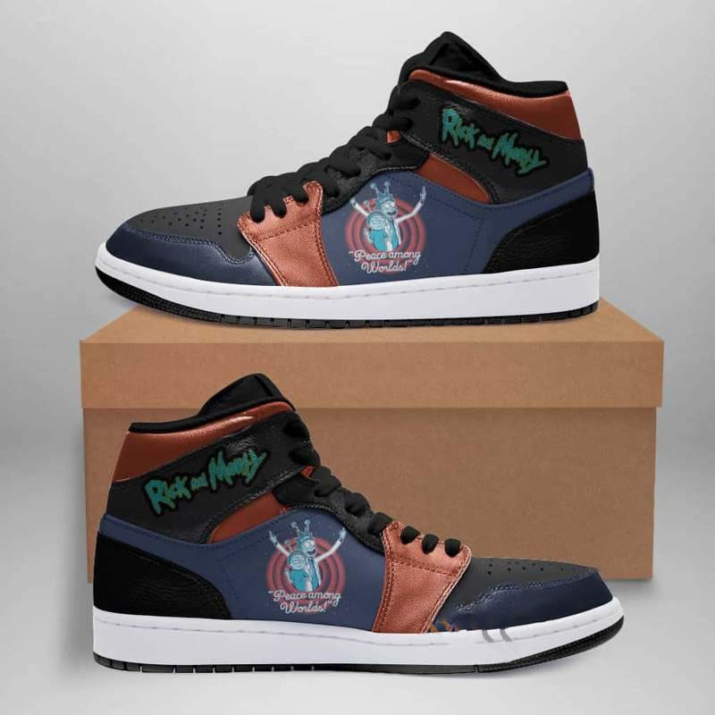 Rick And Morty Custom Air Jordan Shoes