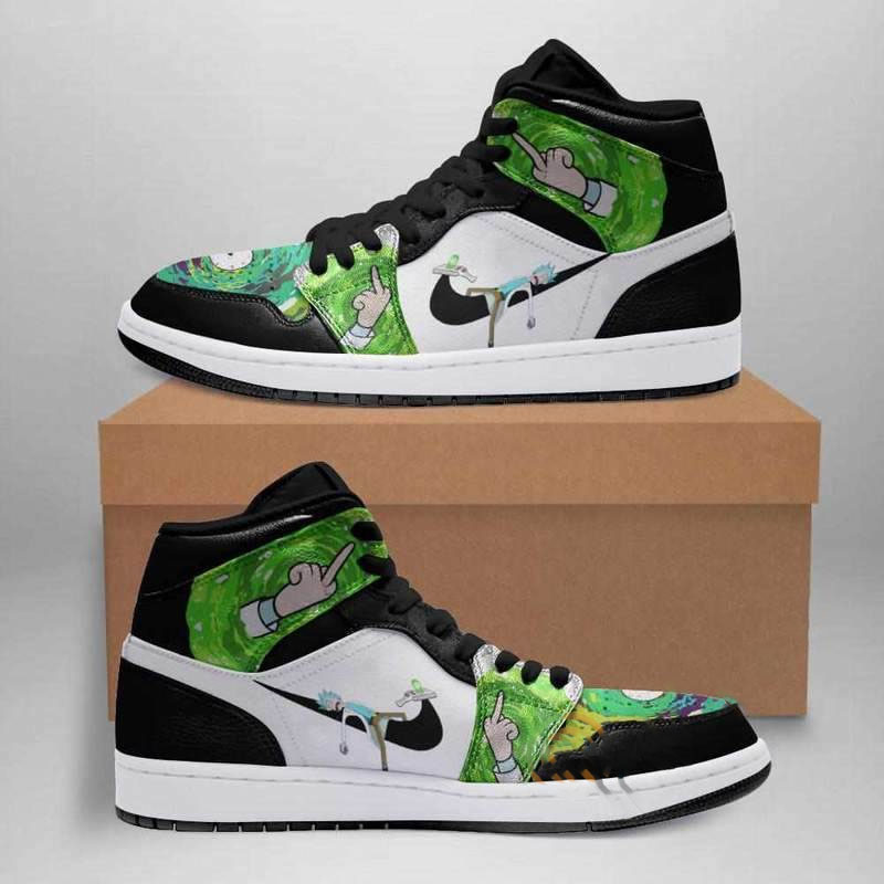 Rick And Morty 20 Custom Air Jordan Shoes
