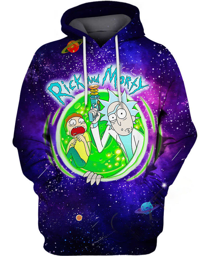 Rick And Morty Adventure Hoodie 3D