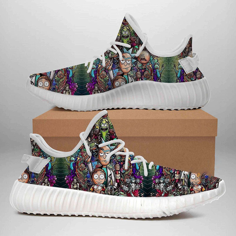 Rick And Morty Yeezy Boost