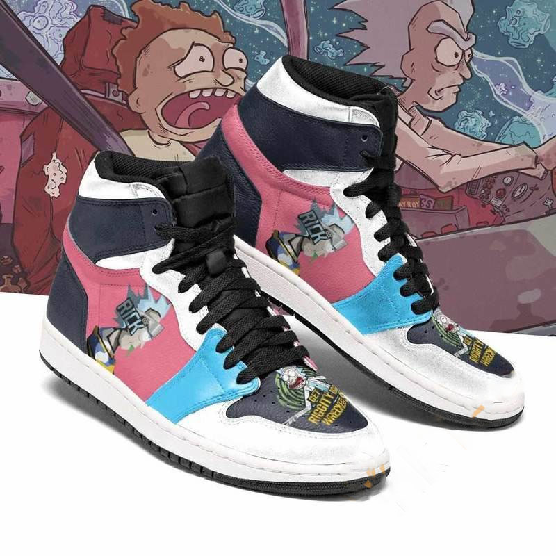 Rick And Morty Custom Air Jordan Shoes