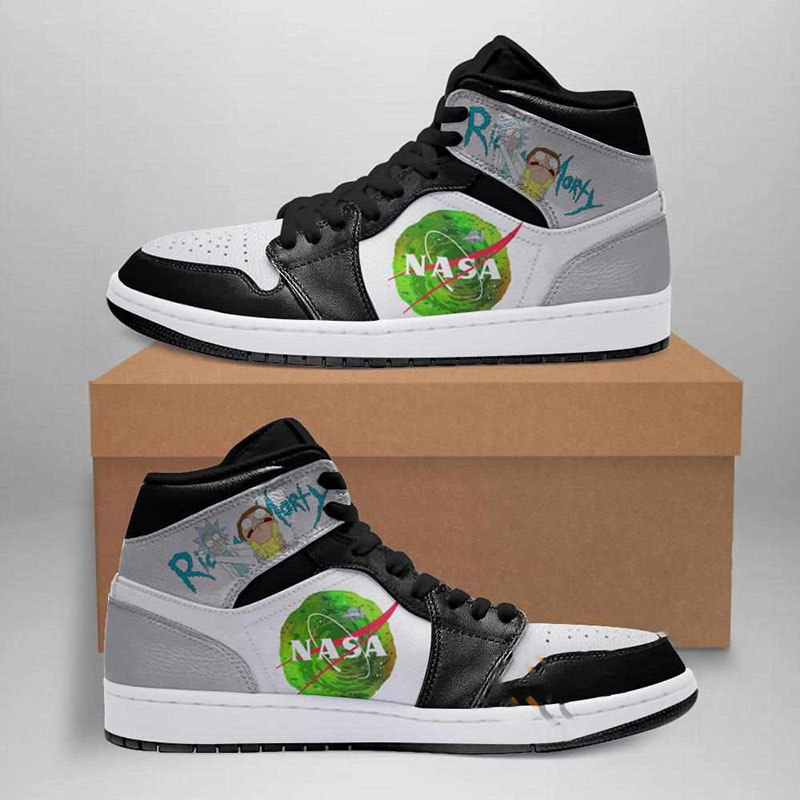 Rick And Morty Custom Air Jordan Shoes
