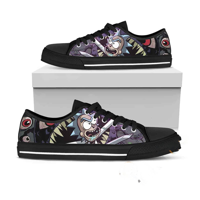 Rick And Morty Low Top Shoes