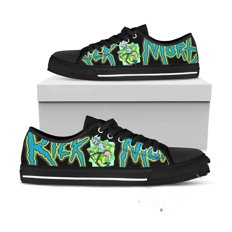 Rick And Morty Low Top Shoes