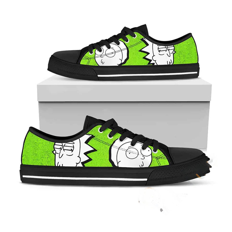 Rick And Morty Low Top Shoes