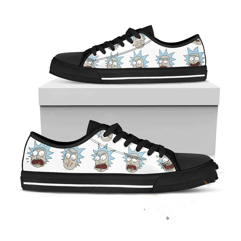 Rick And Morty Low Top Shoes