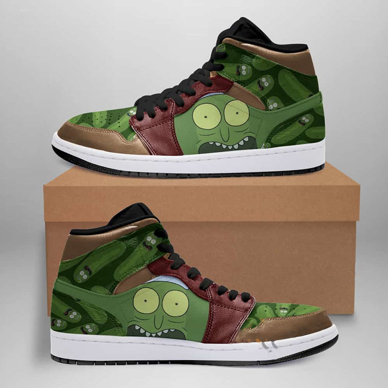 Rick And Morty Custom Air Jordan Shoes