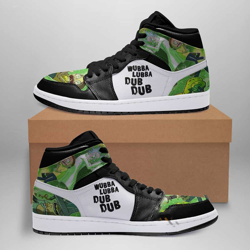 Rick And Morty Custom Air Jordan Shoes