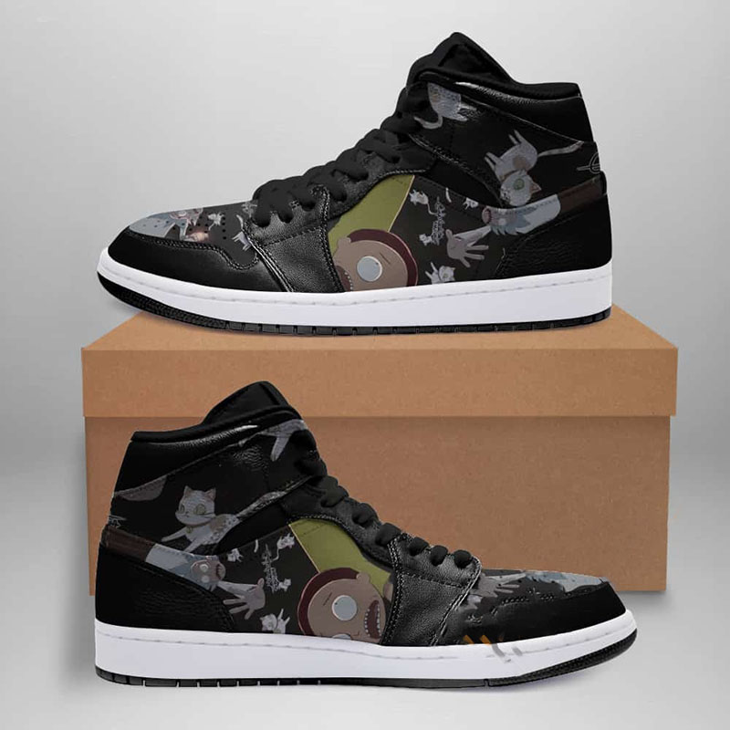 Rick And Morty Custom Air Jordan Shoes