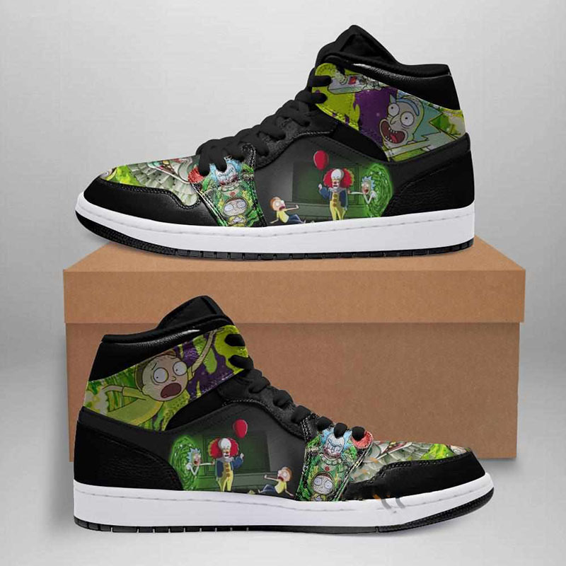 Rick And Morty Custom Air Jordan Shoes