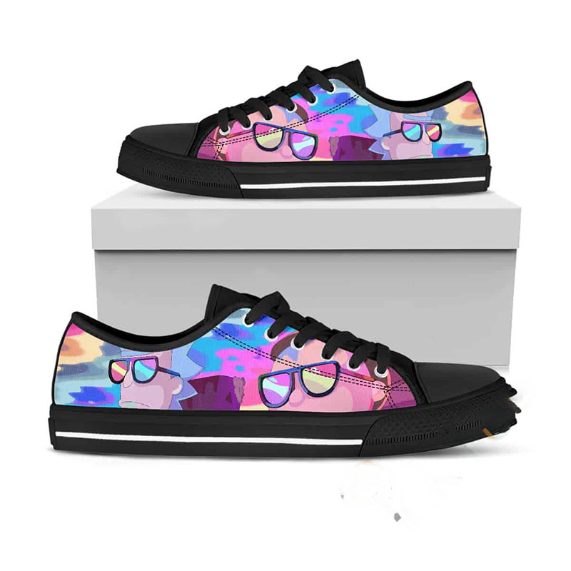 Rick And Morty Low Top Shoes