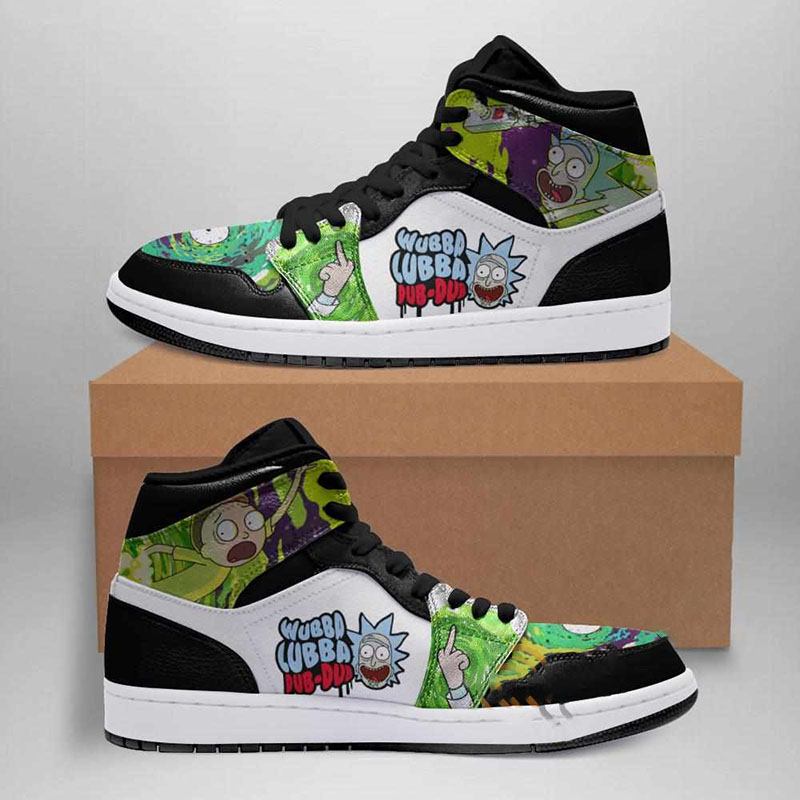 Rick And Morty Custom Air Jordan Shoes