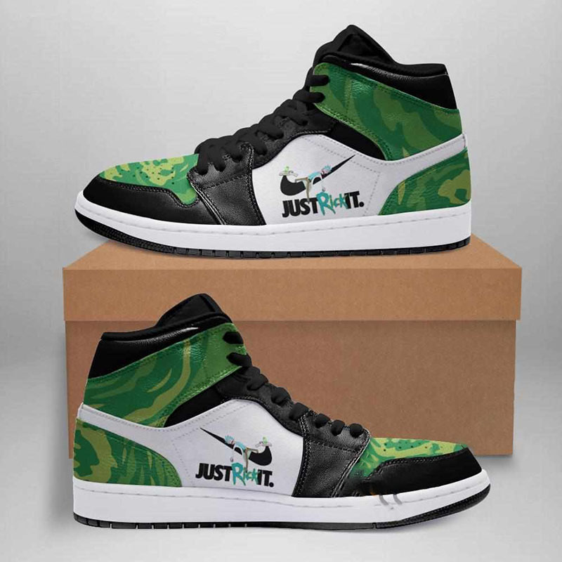 Rick And Morty Custom Air Jordan Shoes
