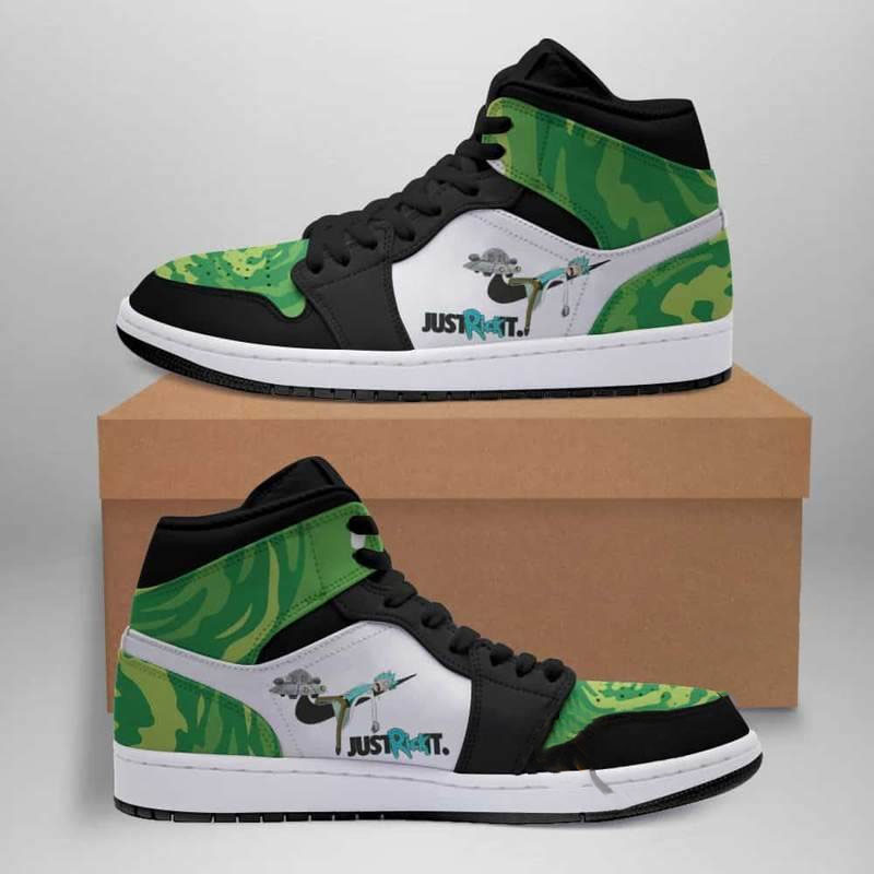 Rick And Morty Just Rick It Custom Air Jordan Shoes