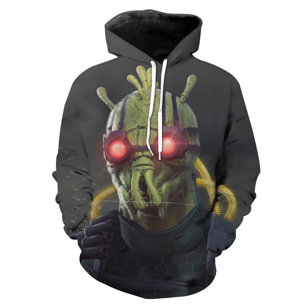 Rick And Morty Krombopulos Michael Rick And Morty Hoodie 3D