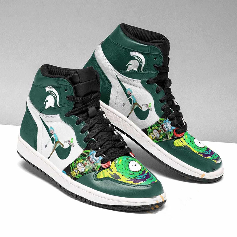 Rick And Morty Michigan Custom Air Jordan Shoes