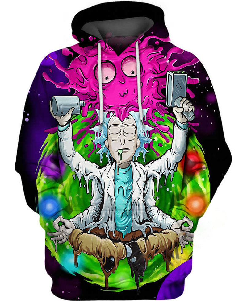 Rick Sanchez Hoodie 3D
