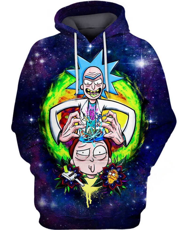Rick Sanchez Theory Hoodie 3D