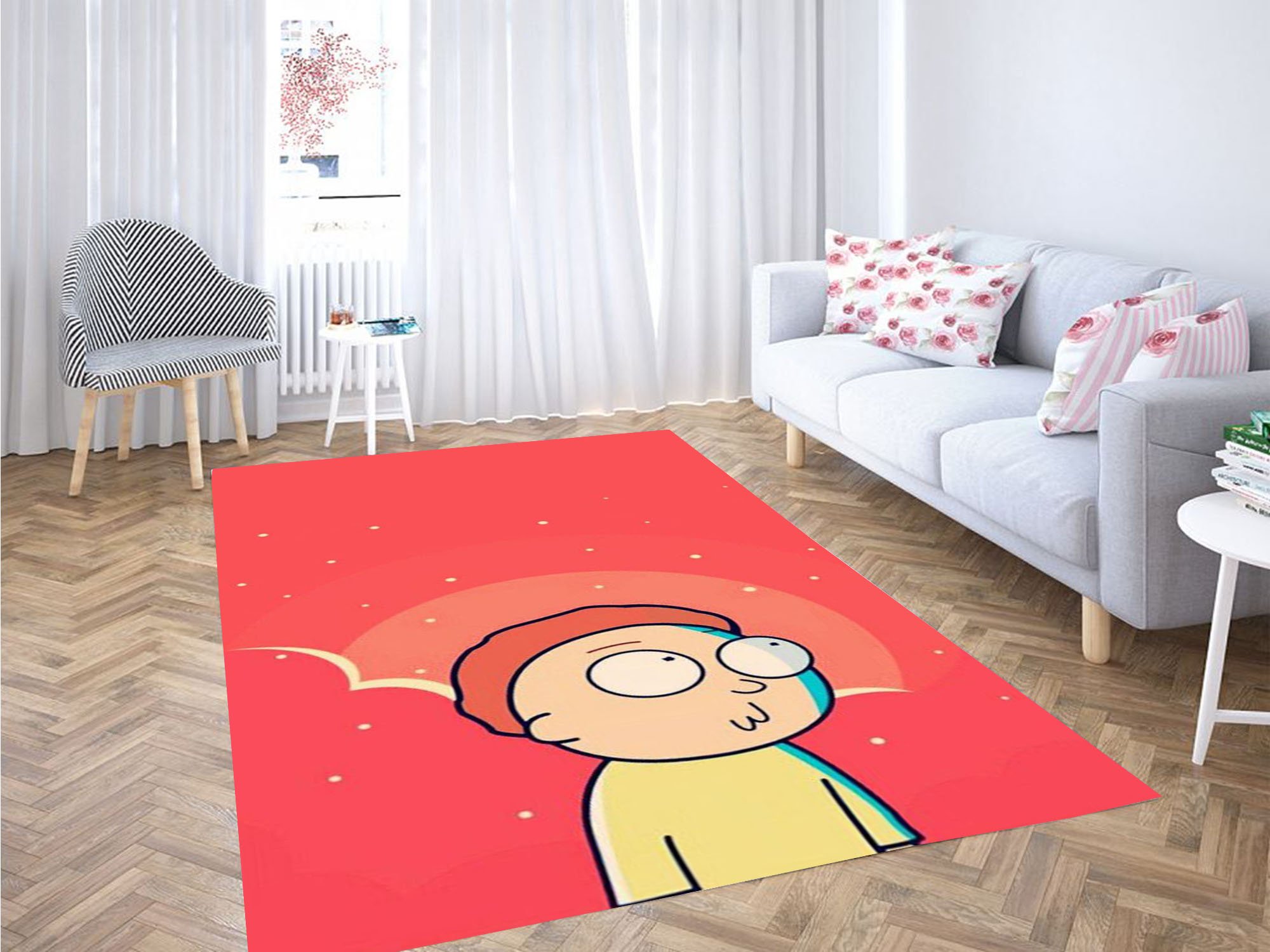 Rick Sanchez Wallpaper Carpet Rug