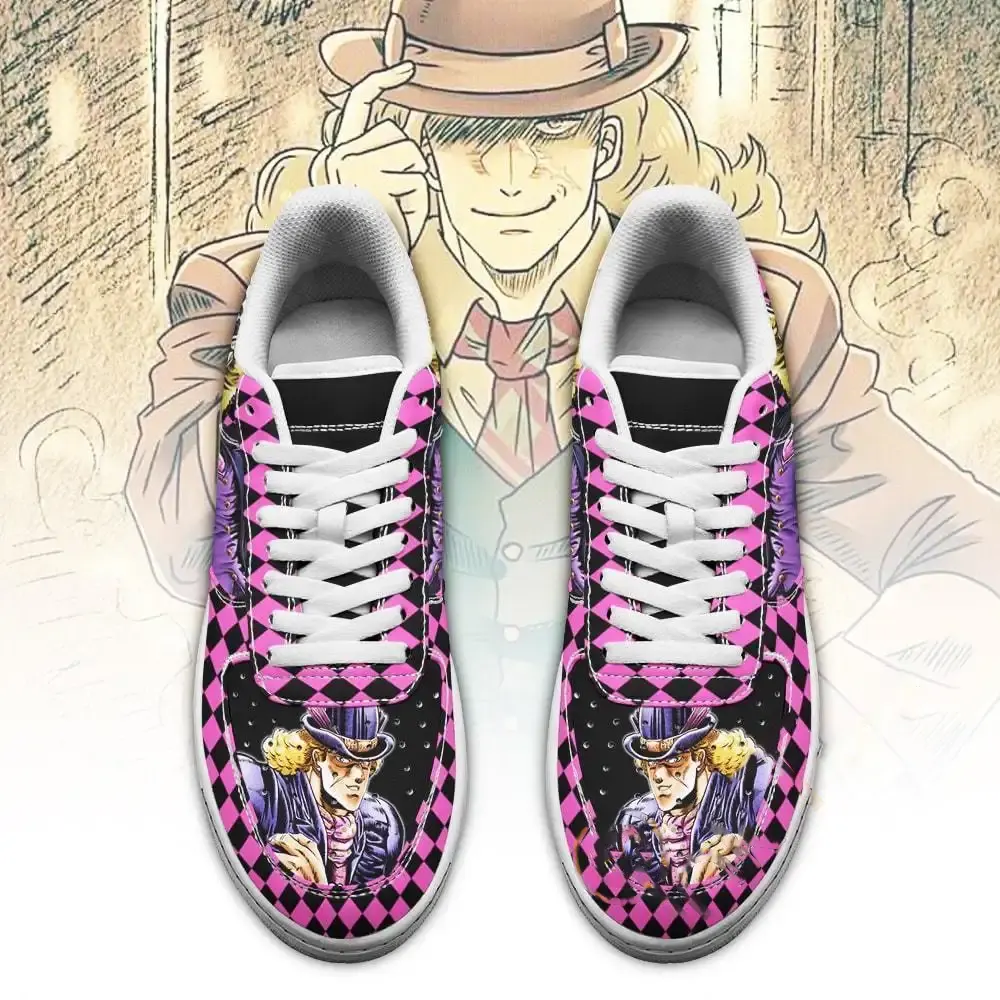 Robert E. O. Speedwagon Jojo Anime Fan Gift Idea Amazon Nike Air Force Shoes