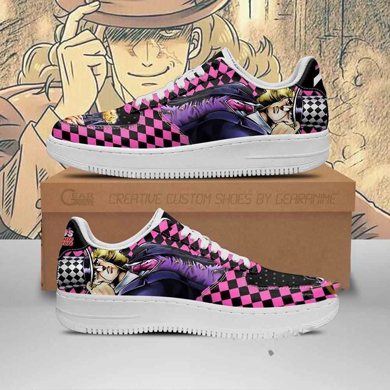 Robert E. O. Speedwagon Jojo Anime Nike Air Force Shoes