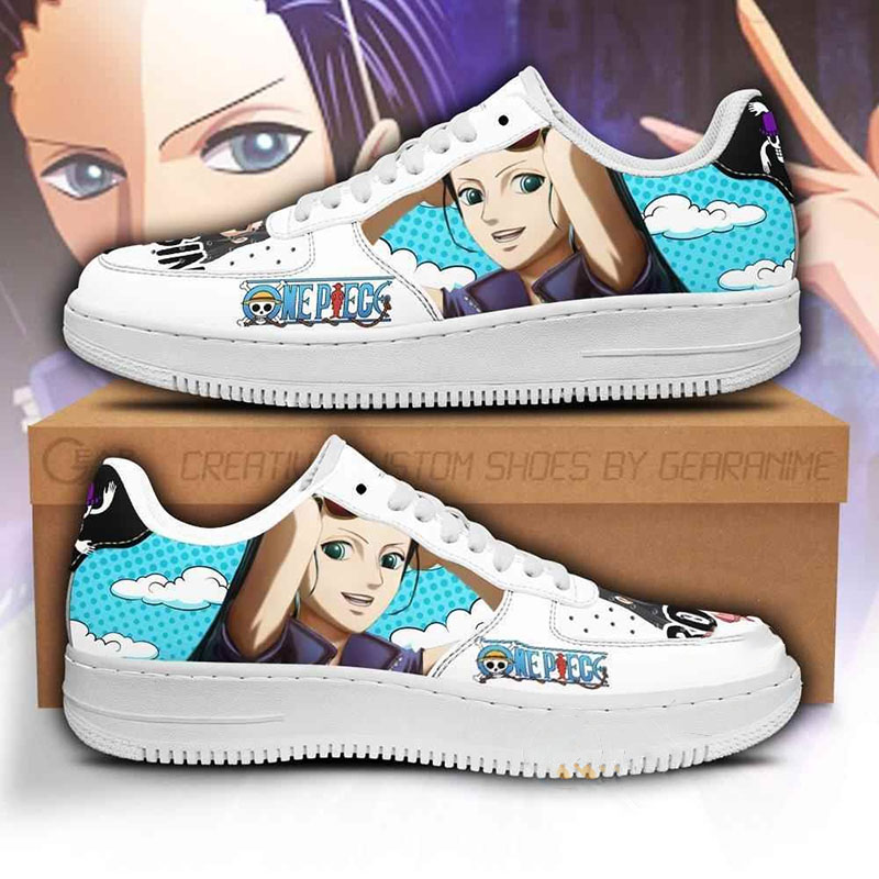 Robin Custom One Piece Anime Nike Air Force Shoes