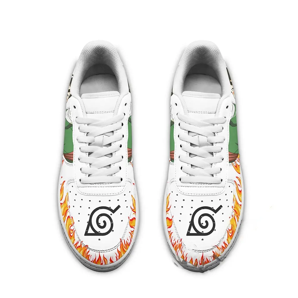 Rock Lee Naruto Anime Fan Gift Amazon Nike Air Force Shoes