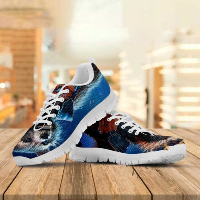 Rocket Custom Guardians Of The Galaxy Painted Marvel Studio Superhero Movie Running Nike Roshe Shoes