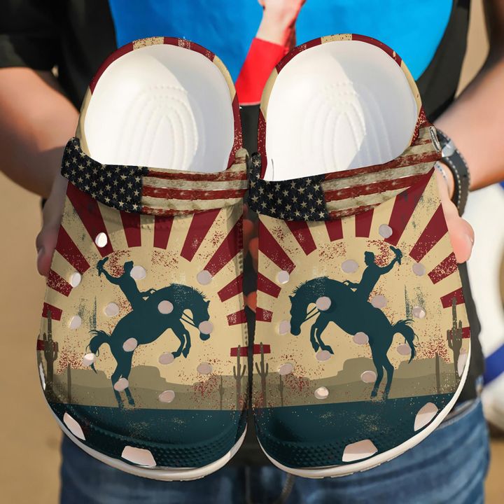 Rodeo Us Crocs Clog Shoes